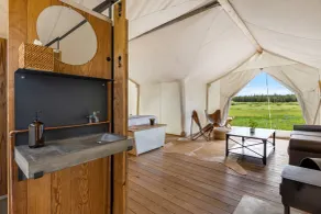 Under Canvas West Yellowstone - Chambre
