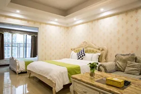 Wan Yi Waifiden Apartment - HaiZhu Square Subway Station Branch - Habitación