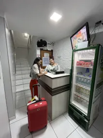 Hotel Pousada Acauã Acesso através de escadas - Reception