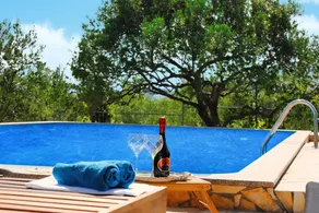 Voll ausgestattete Villa Marija in Kastela - Pool