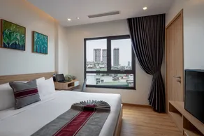The Galaxy Home Hotel & Apartment - Vista do quarto
