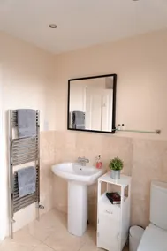 Superking-Apartamento-Baño privado con bañera-Vista al Jardín - Baño
