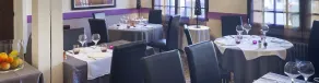 Logis Hôtel Restaurant l'Ecu de France - Restaurante