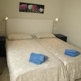 Petit appartement de Venise à Puerto de Mogan par El Sirocco - Chambre