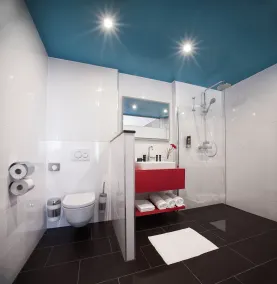 Trans World Hotel Donauwelle - Salle de bain