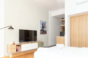 grey l studio apartments Downtown Cairo Ouzonian House - Quarto