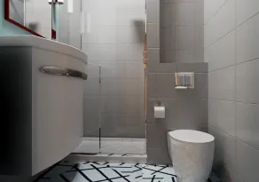 McDreams Hotel Stuttgart-City - Badrum