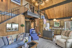 Waterfront Cabin w/ Fire Pit in Gig Harbor! - Interior