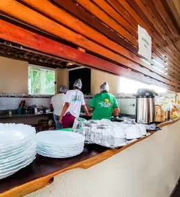 Pousada Canoa de Tolda - Restaurant