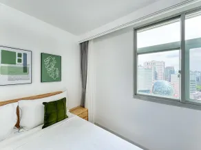 Tyms 2BR Serviced Apartment Huijin Plaza - Chambre