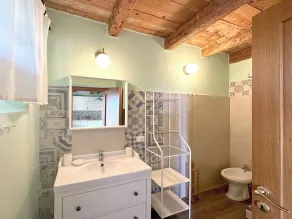 Historic House With Swimming Pool, Barbecue, gym in Senigallia - The Quercia - Badeværelse