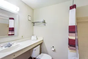 HomeTowne Studios by Red Roof Dallas - North Addison - Tollway - Bathroom