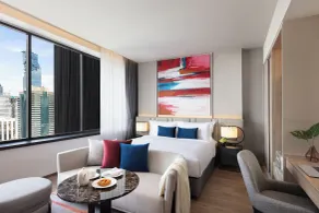 Ascott Embassy Sathorn Bangkok - Vista do quarto