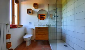 Mas de Boissière - Chambres d'hôtes avec piscine et jacuzzi - Badeværelse