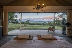 Sasi Bush Lodge Luxury Tented Safari Lodge, Drakensberg Mountains - View from room