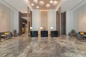 Oakwood Hotel & Apartments Grand Batam - Rezeption