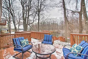 Lake Access, Hot Tub & 2 Decks: Ortonville Retreat - Interior