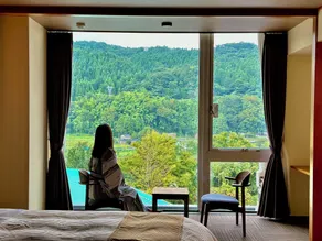 Jinzukyo Kasuga Onsen Tominowa - View from room