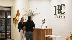 Hotel Caseros Salta - Rezeption