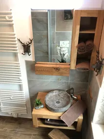 Ferienhaus Bergvagabund - Baño