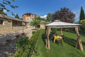 Appartamenti Villa e Fattoria di Radi Tuscany - Ausblick vom Zimmer