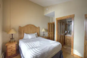 Appartement en copropriété avec sauna, jacuzzi et barbecue - Chambre