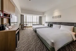 Hsin Hotel - Vue de la chambre