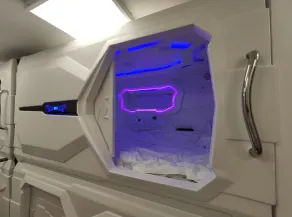 Capsule & Dormitory Space-X - View from room