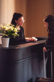L'Agapa Hôtel - Spa Codage - Resepsjon