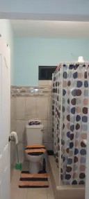Charming Piarco Home with Garden View - Bathroom