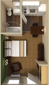 Extended Stay America Suites - Fort Lauderdale - Tamarac - Chambre