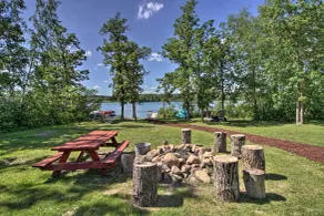 Modern Lakeside Chalet on Crow Wing Chain w/ Dock! - Interior