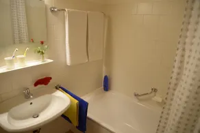 Appartamento con giardino e griglia | Vista sulla montagna | Ideale per il telelavoro - Bagno