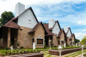 Regenta Resort Mysore Tropical Village - Ausblick vom Zimmer