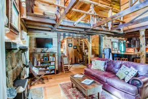 Butterfly Hollow B&B - Sittområde i lobbyn