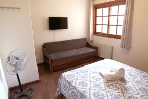 Aconchegante Apartamento no Centro de Gramado - Værelse