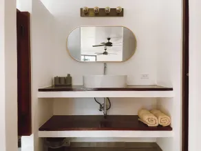El Ranchito Surfcamp - Badezimmer