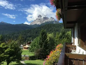 Parkhotel Ladinia - Ausblick vom Zimmer