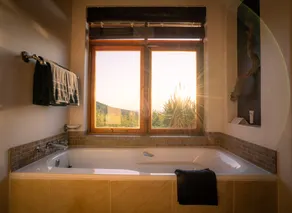 Kuzuko Lodge - Badezimmer