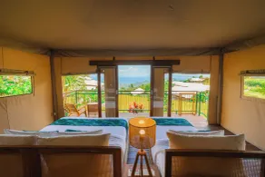 Kaura Manggis, Bali - Luxury Tent - Ausblick vom Zimmer