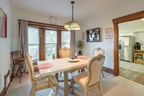 Central Akron Stay! Large Victorian Home w/ Yard - Interior