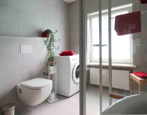 Ferienwohnung beim Burgberg - Bathroom