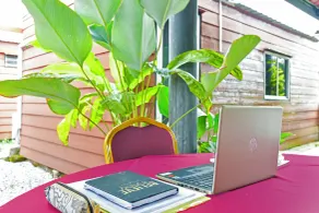 Hotel O Asiacamp Chalet Tanjung Karang - Recepción