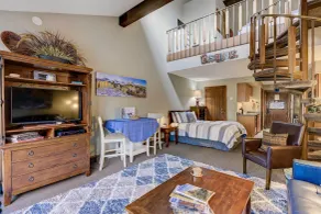 Durango Lofted Studio ~ 9 Mi to Purgatory Resort! - Interiør