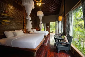 Mekong Silt Ecolodge - Swimming Pool & Free Breakfast - Zimmer