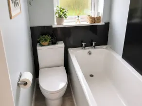 Haregate House 3BR Leek Peak District Sleeps 5 - Badeværelse