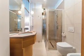 Albergo Caffe Centrale - Badezimmer