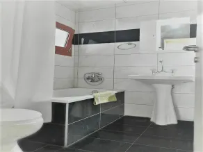 Hermes Korifi Suites private apartment - Salle de bain