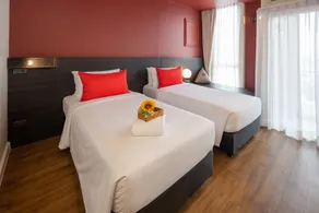Blue Hippo & Red Crocodile Hotel - Chambre