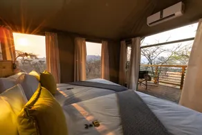 Ndhula Luxury Tented Lodge - View from room
